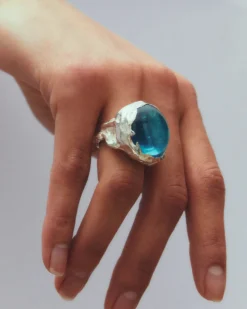 SIMUERO Rings>Atolón Blue