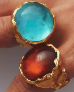 SIMUERO Rings>Atolón Orange