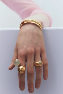 SIMUERO Rings>Guinda Agua