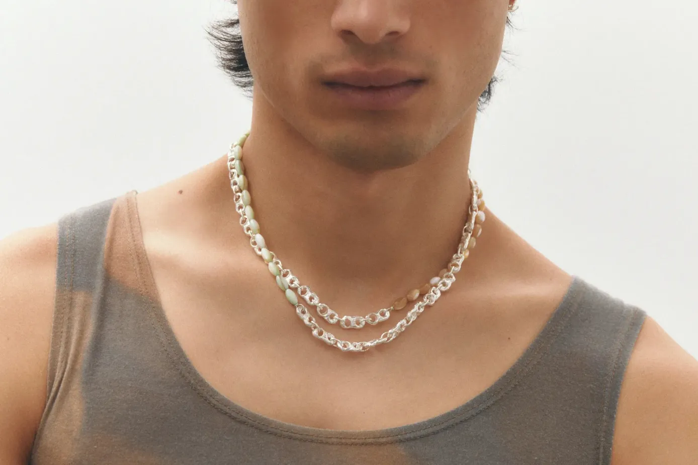 SIMUERO Chokers>Hombre Al Agua Green