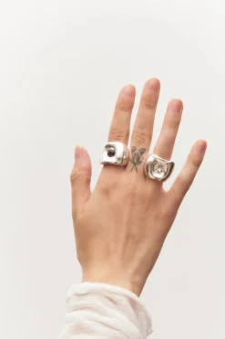 SIMUERO Rings|Seda Collection>Moma Clear