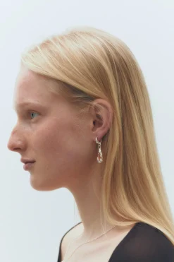SIMUERO Earrings>Naranja Hoop
