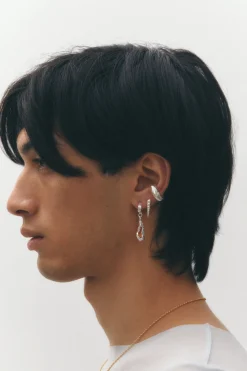 SIMUERO Earrings>Naranja Hoop