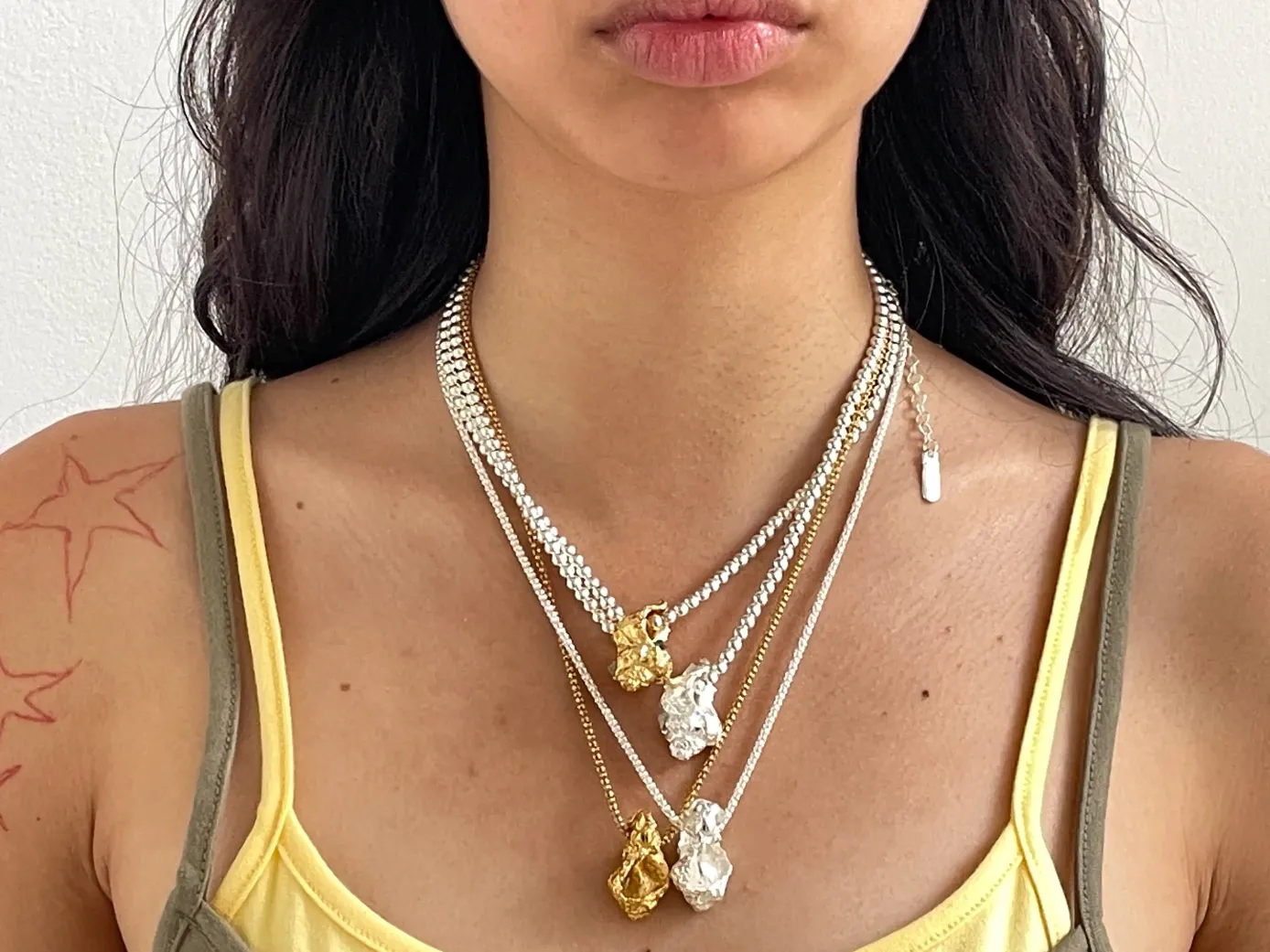 SIMUERO Necklaces>Una Caracola Bolas