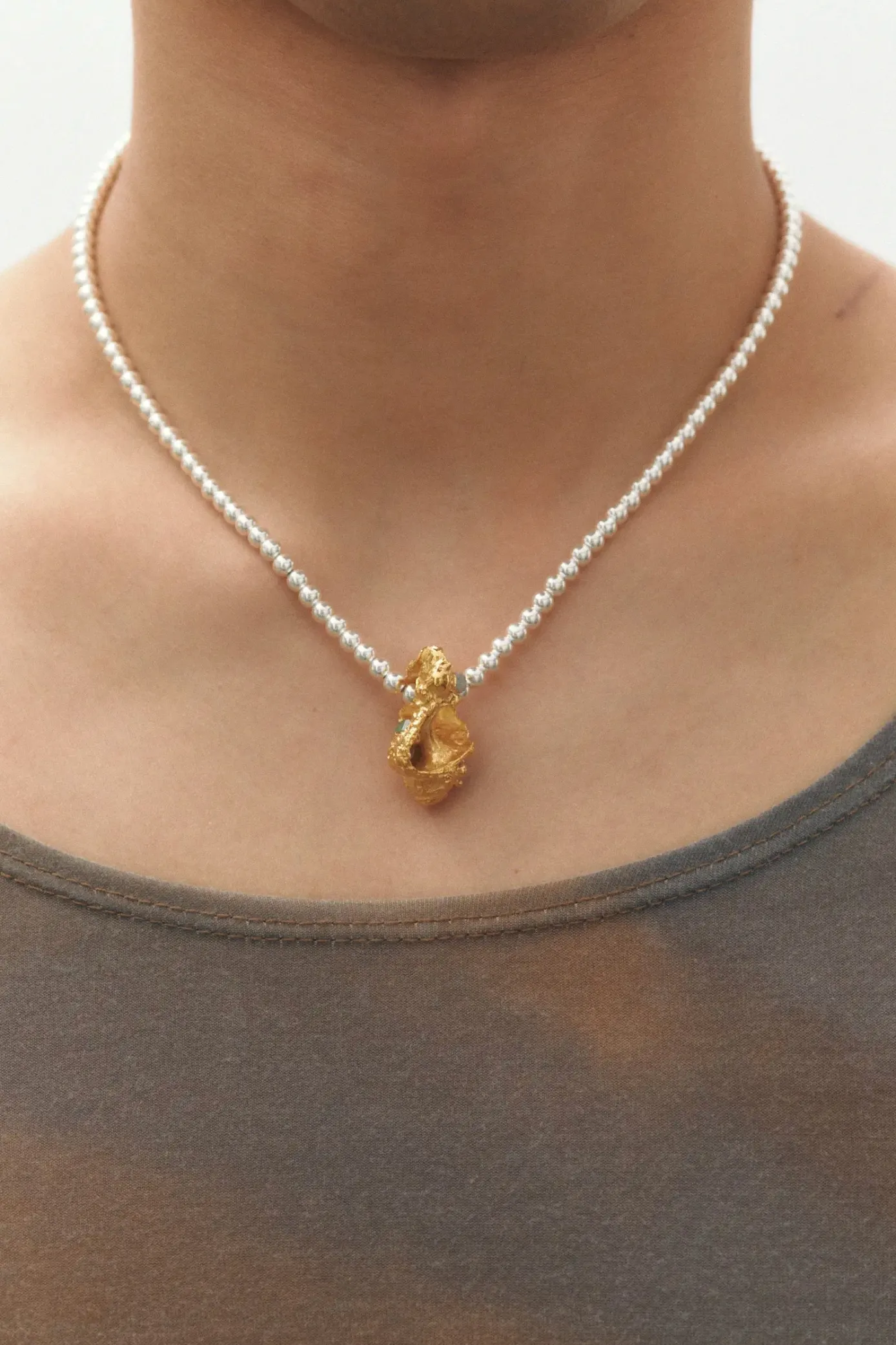 SIMUERO Necklaces>Una Caracola Bolas